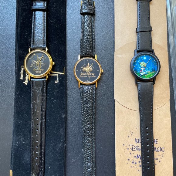 Disney watches 5 different Television Animation Mickey Castle Cricket Snow White - Picture 11 of 11